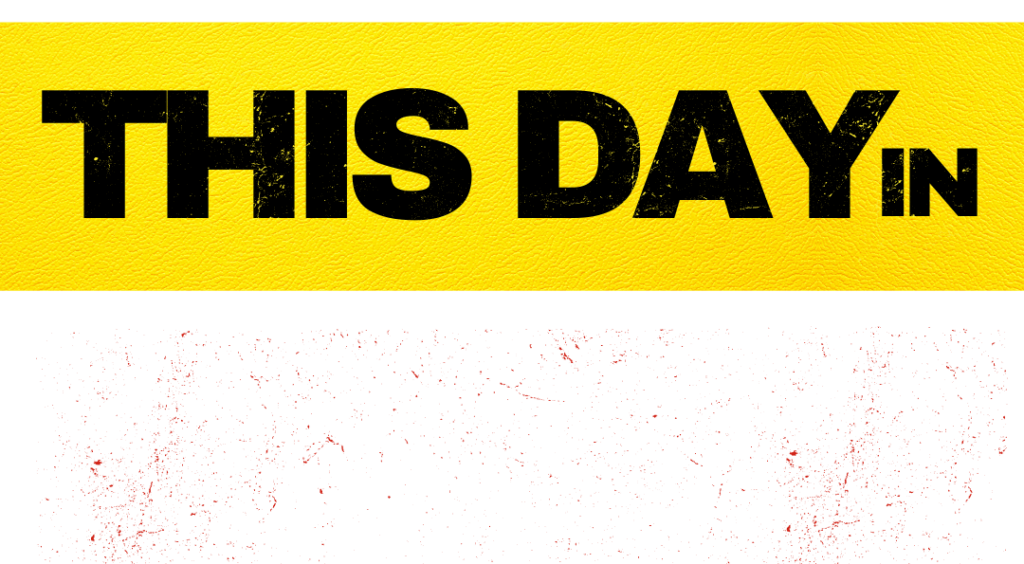 this day in crime LOGO
